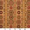 Tiki Santa Fe - Coral & Peach,Gold & Yellow Abstract & Geometric,Global,Southwestern Upholstery Fabric 54 Inches"